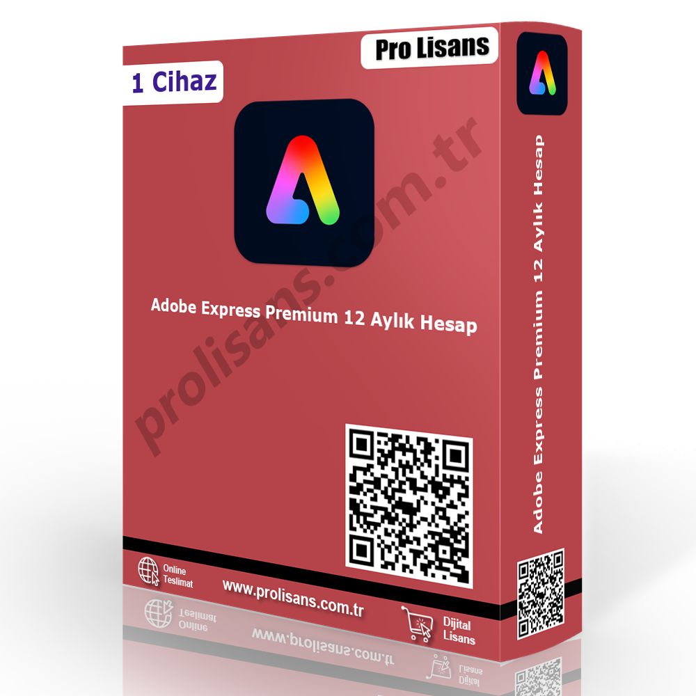Adobe Express Premium 12 Aylık Hesap (Garanti: 24 Saat)