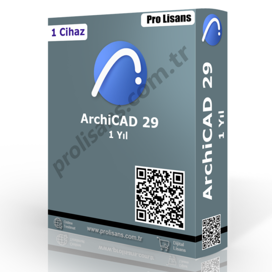 ArchiCAD 29 - 1 Yıl (Garanti: 6 Ay)