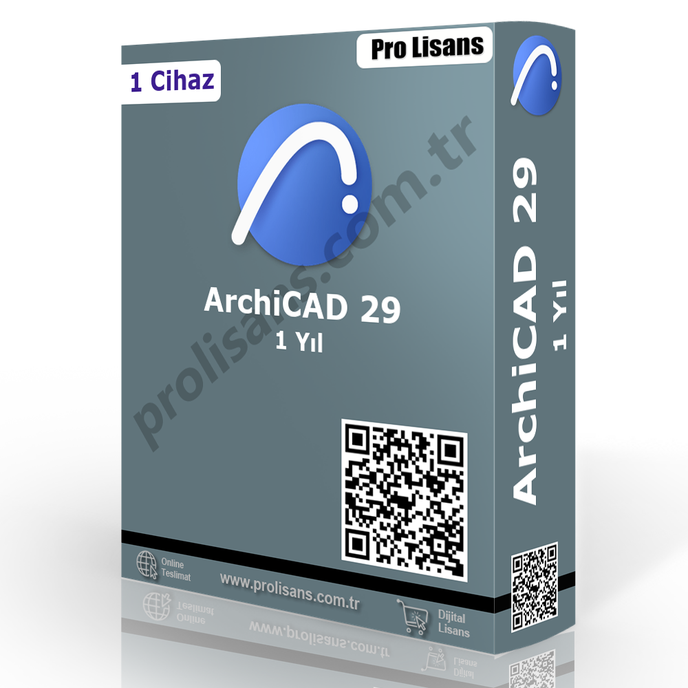 ArchiCAD 29 - 1 Yıl (Garanti: 6 Ay)