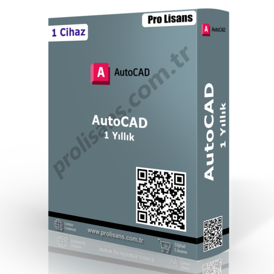 AutoCAD - 1 Yıllık (1 Yıl Garantili)