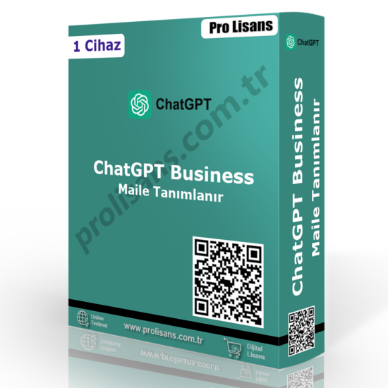 ChatGPT Business - Maile Tanımlanır (Garanti: Tam)
