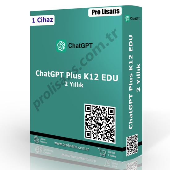 ChatGPT Plus K12 EDU - 2 Yıllık