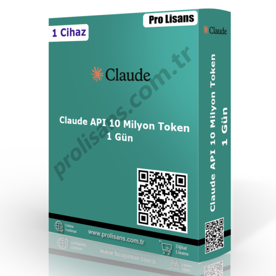 Claude API 10 Milyon Token - 1 Gün
