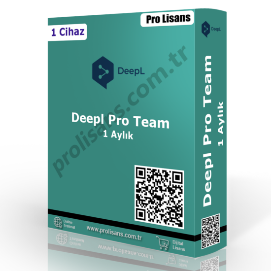 Deepl Pro Team - 1 Aylık
