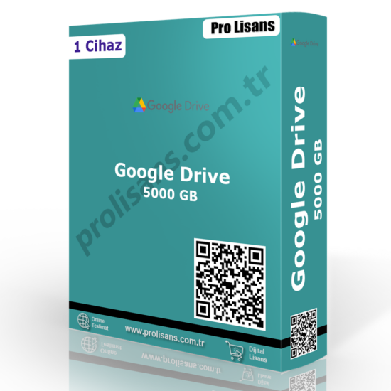 Google Drive - 5000 GB (Garanti: 1 Ay)