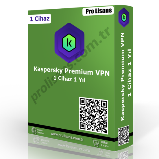 Kaspersky Premium VPN - 1 Cihaz - 1 Yıl