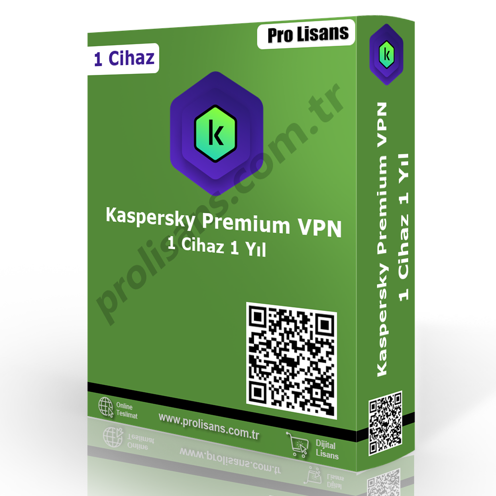 Kaspersky Premium VPN - 1 Cihaz - 1 Yıl