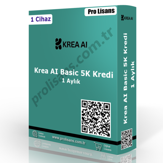 Krea AI Basic 5K Kredi - 1 Aylık (Garanti: 5 gün)