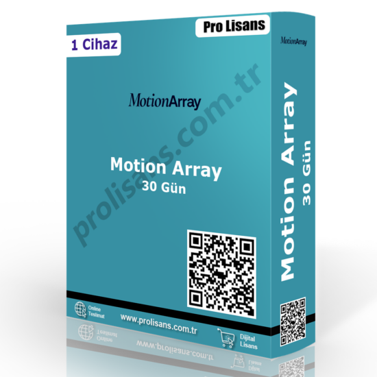 Motion Array - 30 Gün
