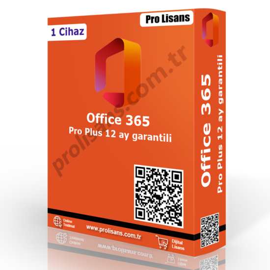 Office 365 Pro Plus (İsme Özel) - 12 ay