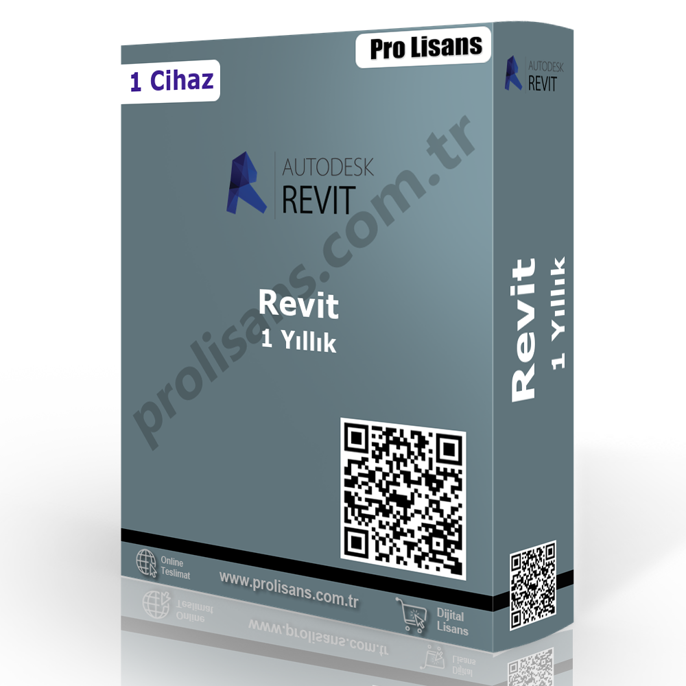 Revit - 1 Yıllık (1 Yıl Garantili)