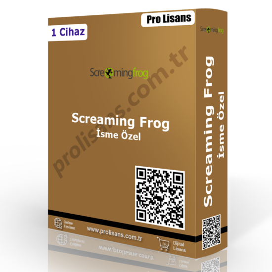 Screaming Frog - İsme Özel