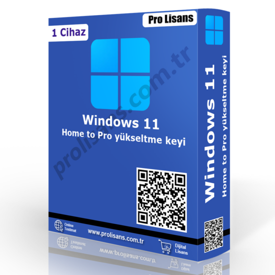 Windows 11 Home to Pro yükseltme keyi