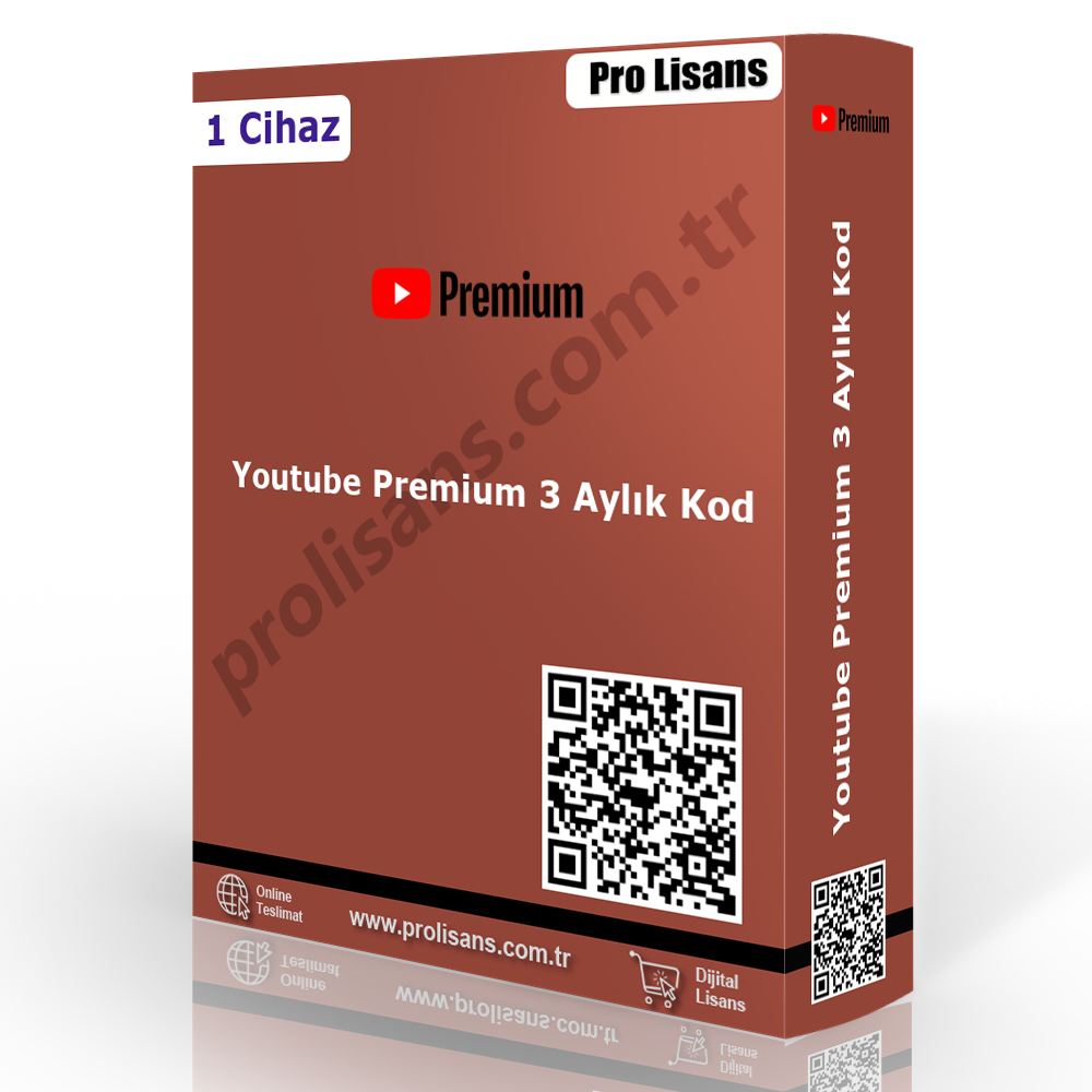 Youtube Premium 3 Aylık Kod